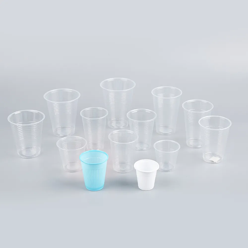 Tasse en plastique PP jetable 7oz, gobelets jetables de 10z à 20oz, fabricant professionnel chinois, livraison gratuite