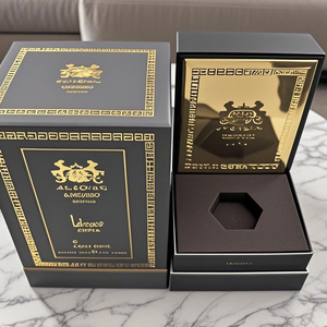 Nhà Máy Giá Gói Mỹ Phẩm Hộp Cứng Nhắc Biểu Tượng Tùy Chỉnh Cơ Sở Và Nắp Nước Hoa Sang Trọng Hộp Cho Chai Nước Hoa - Product Image 2