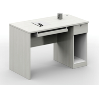 Bureau simple extensible moderne en bois, design épuré, économique, pour ordinateur
