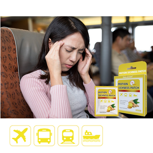 멀미 천연 <span class=keywords><strong>100</strong></span>% 허브 안티 모션 멀미 릴리프 패치 72 시간 오래 지속되는 효과 저자극 20 패치/상자 - Product Image 3