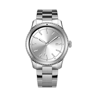 Montres d'affaires haut de gamme pour hommes Montre analogique étanche en acier inoxydable pour hommes Reloj Montre de luxe avec logo personnalisé