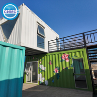 Casa Contenedor Prefabricada Ecológica de 40 Pies, Unidad de Vivienda Móvil Pequeña en Venta, Diseño Industrial para Oficina, Edificio, Escuela, Dormitorio, Centro Comercial