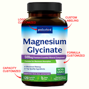 Cápsulas de Glicinato de Magnesio de Marca Privada OEM, Fórmula Personalizable, Complejo de Magnesio, Suplemento para la <span class=keywords><strong>Salud</strong></span> Deportiva para Adultos - Product Image 3