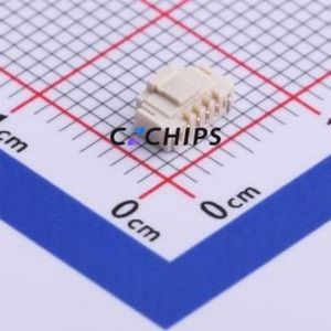X0800WVS-04HF-LPV01 Wire-to-Board Pin Header SMD,P=0.8mm Connector 1x4P 0.8mm Vertical Mount 4P - Product Image 2