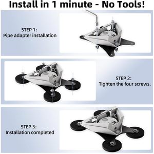 Ultra 265LBS Starlink Mini Strong <b>Magnetic</b> Roof Mount Quick Release 360° Rotation Starlink Mounting Bracket - Product Image 2