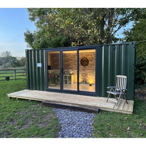 Maisonnette préfabriquée en conteneur avec cuisine, cabane modulaire de luxe avec chambre pour la maison - Product Image 1
