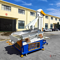 Machine de nettoyage des grains HELIDA certifiée CE, écologique, déstonneur à gravité, fonctionnement silencieux, capacité élevée 8000-10000 kg/h