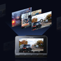 70mai A810 Coche DVR GPS incorporado 24H Estacionamiento Cámara frontal 140FOV 4K Dash Cámara de 3 pulgadas Monitor de visión nocturna Dash cam