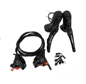 Grupo de Transmisión <span class=keywords><strong>SHIMANO</strong></span> <span class=keywords><strong>105</strong></span> R7120 2X12 Velocidades, Freno de Disco Hidráulico BR-R7170, Juego de Bielas FC-R7100 170MM 50-34T, CS-R7101 11-34T - Product Image 2