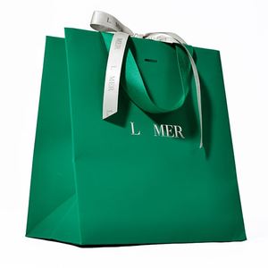 Sacs cadeaux réutilisables biodégradables de qualité supérieure pour petites entreprises, sacs d'emballage en papier pour bijoux avec poignée en ruban - Product Image 1