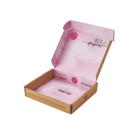 Boîte d'avion en papier ondulé personnalisable-Impression de la doublure intérieure, couleur/taille/impression/dimension personnalisées pour l'emballage