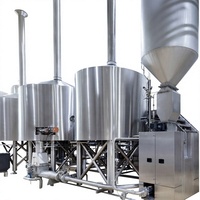 Système d'équipement de brasserie automatique tout-en-un, cuve de fermentation de 1000 L pour hôtels