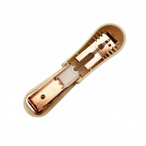 학생용 귀여운 문구 플라스틱 및 로즈 골드 12매 미니 휴대용 스테이플러 24/6 26/6 스테이플러 리무버 포함 미니 스테이플러 세트 - Product Image 5