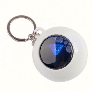 Hot Selling Pink Mystic 8 Ball Decision Maker Keychain Mini Magic 8 Ball Toy 7cm Plastic Custom Logo CE Certified for Promotions - Product Image 4