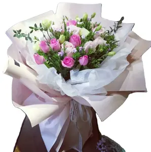 17g papier d'emballage cadeau fleur papier d'emballage rouleau de papier d'emballage de fleurs fraîches