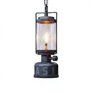 Linterna de <span class=keywords><strong>Gas</strong></span> para Camping, Tubo de Vidrio Transparente, Llama Ajustable, Portátil, <span class=keywords><strong>Luz</strong></span> de Ambiente a <span class=keywords><strong>Gas</strong></span> para Glamping y Senderismo - Product Image 1
