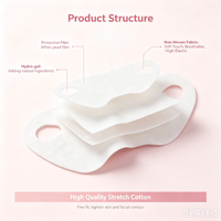 Masque facial HODAF instantané liftant et raffermissant pour la réduction du double menton et le resserrement de la ligne du menton