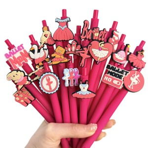 Bolígrafo de Gel Creativo con Forma de <span class=keywords><strong>Barbie</strong></span> Rosa, Directo de Fábrica, Serie Rosa, Papelería Favorita para Niñas Pequeñas - Product Image 1