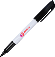 Marqueur permanent Fabricant Personnalisé BAS quantité minimale de commande Pas Cher Noir Sharpie Pointe Fine