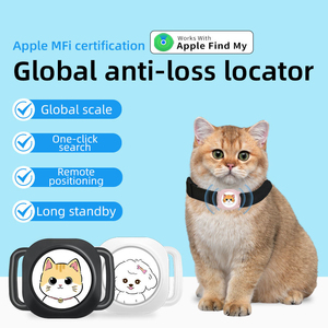 Localizador GPS Certificado para Mascotas, Ligero (10.8g), con Collar, Solo para iOS - Product Image 1