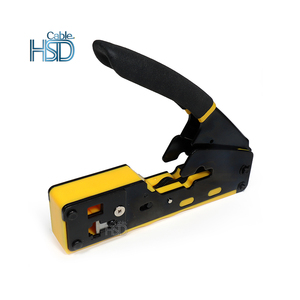 A-mazon Ebay OEM nhà máy Eazy <span class=keywords><strong>RJ45</strong></span> Uốn Tóc bồng công cụ DIY lớp thép pass-through pass thru crimper EZ đi qua công cụ - Product Image 5