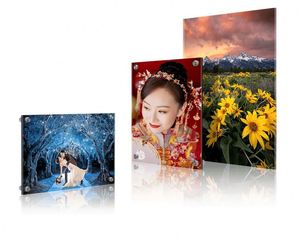 Custom UV <b>Printing</b> Aluminum & Steel <b>Frame</b> Waterproof Clear Acrylic Hanging Advertising Sign Board - Product Image 2
