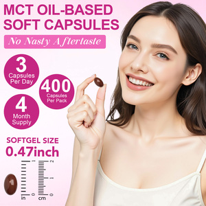 Toptan Özel Marka 5000mcg <span class=keywords><strong>Biotin</strong></span> (Bir Porsiyonda) Saç, Cilt ve Tırnak Sağlığını Destekleyen MCT Yağlı Yumuşak Kapsül Takviyesi (Kadınlar İçin) - Product Image 3