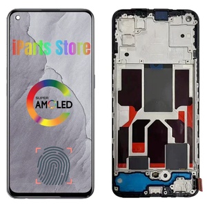 Écran Super AMOLED de remplacement IPARTS pour Realme GT <span class=keywords><strong>Master</strong></span> Edition RMX3363 RMX3360, écran tactile <span class=keywords><strong>120</strong></span> Hz avec cadre, assemblage OEM - Product Image 1
