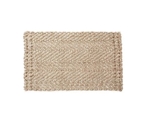 Empêche l'accumulation de bactéries Élégance texturée naturelle Tapis en jute écologique filé à la main de l'article non glissant entièrement naturel - Product Image 6