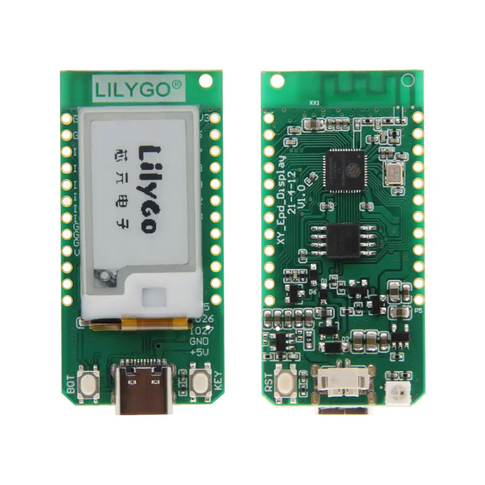 LT-T-Dispay E-Paper เครื่องขยายเสียง1.02นิ้ว,ปรับให้เข้ากับ USB T-U2T เป็น TTL ลำโพง PCB ปรับแต่งเองได้