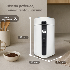 Molinillo Eléctrico Mo-150bl, Capacidad de 50g, Potencia de 150w, Máquina para Moler Café - Product Image 2