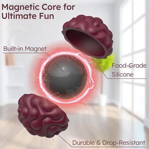 Jouets anti-stress à billes magnétiques, jouets sensoriels anti-anxiété, bille magnétique en silicone pour adultes, enfants, autisme, TDAH - Product Image 2