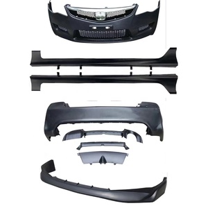 ชุดแต่งรอบคันสำหรับ Honda <span class=keywords><strong>Civic</strong></span> FD2 ปี 2006-2012 ชุดกันชนหน้า-หลังแบบใหม่ พร้อมสเกิร์ตข้าง วัสดุ PP - Product Image 3