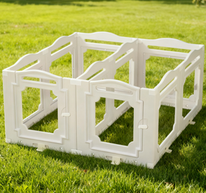 Playpen Hewan Peliharaan Produk Baru <span class=keywords><strong>2026</strong></span> untuk Anjing Kecil dan Sedang, Villa Indoor, Bebas Roda, Dapat Dipindahkan, Plastik Tebal, Desain Hewan - Product Image 6