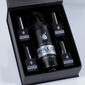 OEM 50ml Gel UV/LED Soak Off Vernis à Ongles Rechargeable avec LOGO Personnalisé, Base et Top Coat Velours Mat, Cristal, Sans <span class=keywords><strong>Tache</strong></span>, Vente en Gros au Kilo - Product Image 3