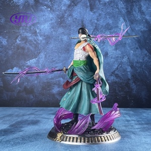 Nouveau One Pieced Anime Figure Bain Sang Roronoa <span class=keywords><strong>Zoro</strong></span> PVC 21cm Action Figure Collection Exquis Modèle Cadeaux D'anniversaire <span class=keywords><strong>Figurine</strong></span> - Product Image 3
