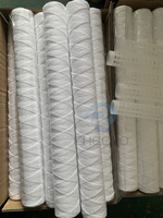 Cartouche filtrante en fil de PP tissé pour traitement des eaux industrielles, 10 x 4,5 po, 20 x 4,5 po, 1, 5 microns
