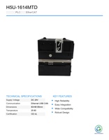 Controlador Lógico Programable (PLC CPU) INOV-ANCE Smart PL H5U-1614MTD de Alto Rendimiento Usado para Automatización Industrial