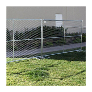 Barrière de sécurité portable pour le marché américain, panneau de clôture temporaire en chaîne de qualité construction - Product Image 3