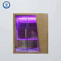 Kapsul Sauna Kayu Solid Ramah Lingkungan Omni Easy Installation Home Stress Relief Far Infrared dengan Garansi 1 Tahun