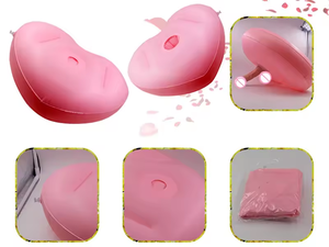 Coussin gonflable en forme de cœur, utilisable comme siège pour dildo, masturbateur féminin, facile à ranger et à nettoyer, mobilier sexuel, <span class=keywords><strong>jouet</strong></span> pour adultes 3P - Product Image 5