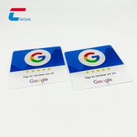 Plaque NFC Google en gros pour avis Instagram, autocollant NFC, plaques/étiquettes NFC pour collecter les avis Google