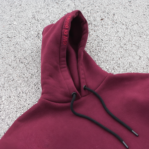 Independent Trading Co Hoodies Maroon Color Custom Men's Premium 450gm Heavyweight Hoodie 450gm Heavyweight Hoodies - Product Image 1