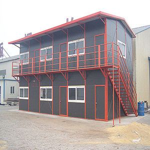 Envío de Estructura de Acero Prefabricada de 2 Pisos, Contenedor Modular Pre-fabricado, Oficinas Temporales, Taller, Casa - Product Image 3