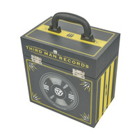 Maßgefertigte Harte Geschenkbox mit Griff und Metallverschluss Tragbare Kofferartige Karton-Aufbewahrungsbox
