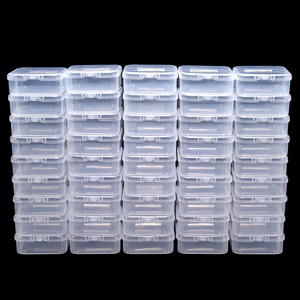 45-Grid Individual Dustproof Jewelry Organizer <b>Box</b> Multifunction Plastic Square Nail <b>Tools</b> <b>Storage</b> <b>Box</b> for Nail Art Accessories - Product Image 4