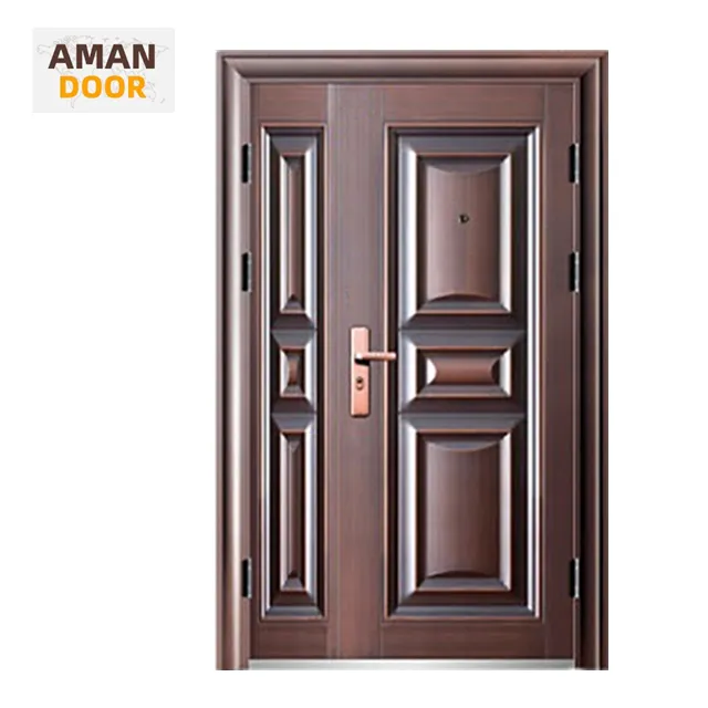 Metal Front Security Door Exterior Steel Factory Cheap Price For Apartment Hotel Villa China door