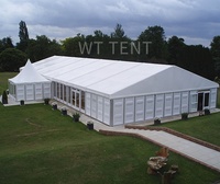 8x10m 8x15m 8x20m tente de fête en plein air chapiteau professionnel tente d'église 1000 places tente de festival ciment gris pour la construction