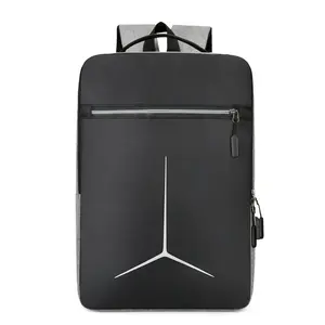 旅行包16英寸商务电脑背包USB接口防水背包