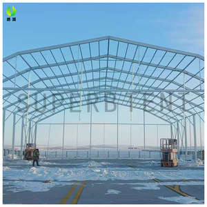 Carpa Excelente, Carpa Grande Tipo Hangar de Aluminio, Cubierta Rectangular de PVC, Uso en Almacenes, Todas las Estaciones - Product Image 4